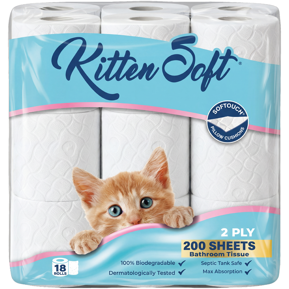 Kitten Soft 18 Rolls